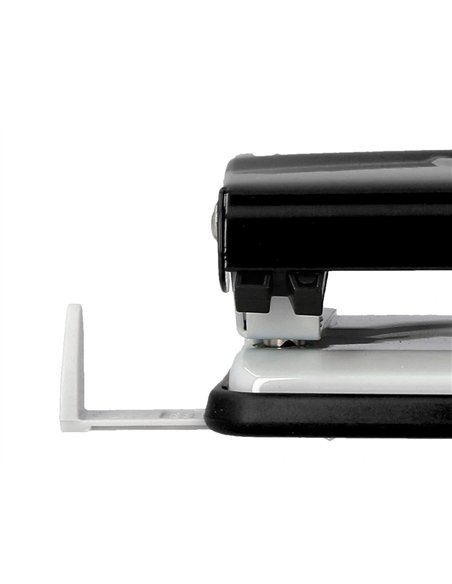 Perforateur q-connect kf14214 2 trous ouverture 1mm capacite 10 feuilles coloris noir.