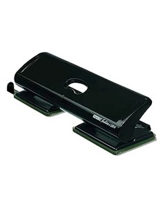 Perforateur rapid 4 trous capacite perforation 20 feuilles utilisation pro coloris noir.
