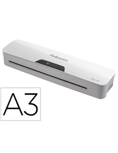 Plastifieuse fellowes pixel a3 a chaud 125 microns/face anti-bourrage levier de debrayage 10 pochettes.