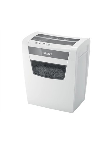 Destructeur de documents leitz manuel iq home office p4 10f corbeille 23l.