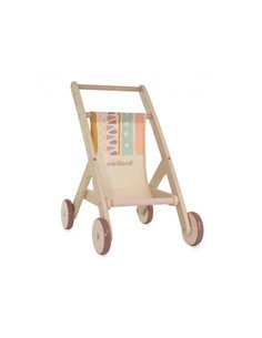 Poussette bois miniland.