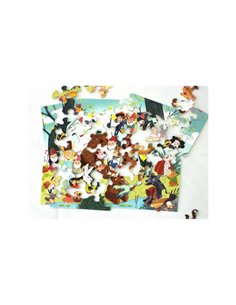 Puzzle en bois sans cadre wilson jeux il etait une fois theme contes et legendes 50 pieces. 2