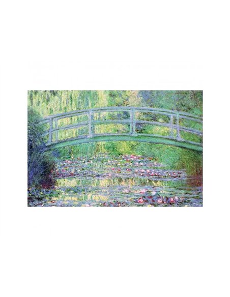 Puzzles d art michele wilson monet le pont japonais 24 pieces.