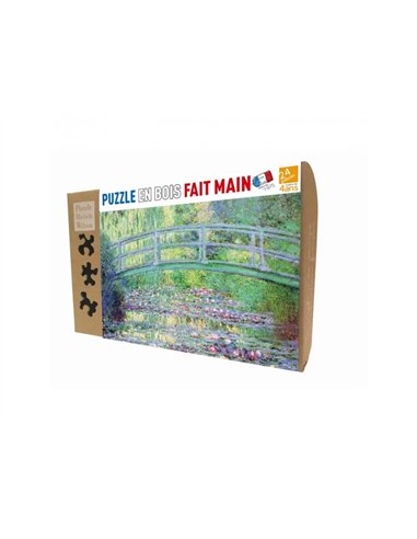Puzzles d art michele wilson monet le pont japonais 24 pieces.