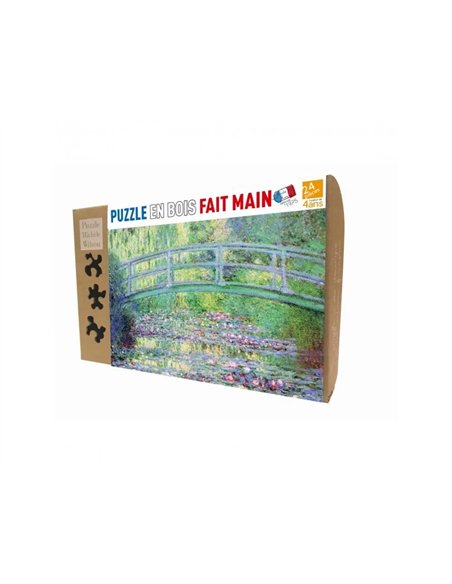 Puzzles d art michele wilson monet le pont japonais 24 pieces.