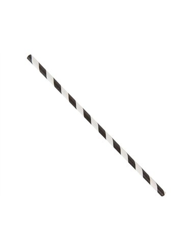 Paille papier torsad.L20 p/100.
