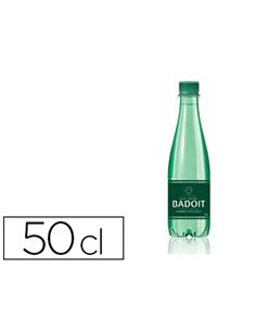 Eau gazeuse badoit bouteille 50cl.