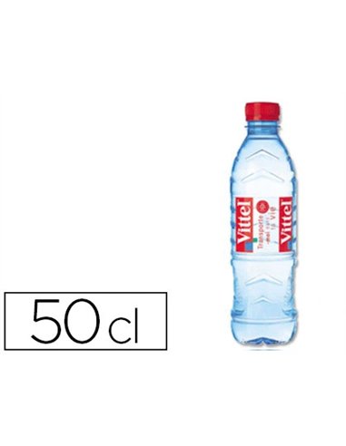 Eau plate vittel grande source bouteille 50cl.
