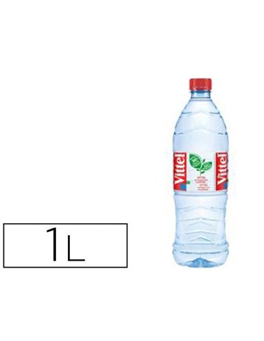 Eau plate vittel grande source bouteille 1l.