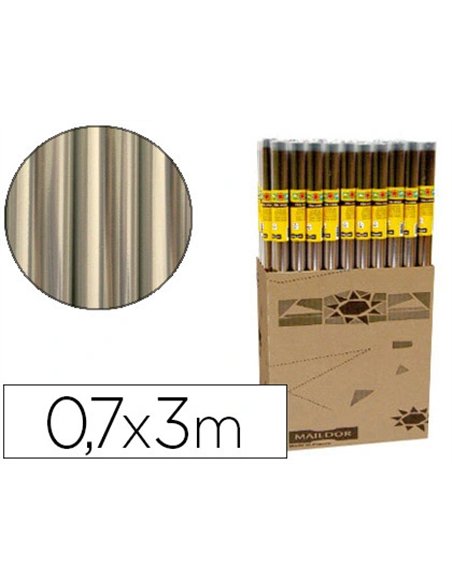 Film fleuriste maildor polypropylène transparent rouleau 0.70x3m 40m2.