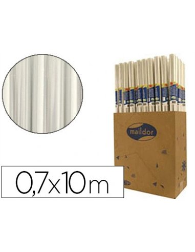 Film fleuriste maildor polypropylène transparent rouleau 0.70x10m 40m2.