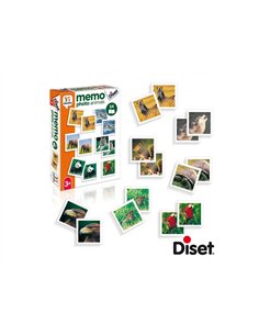 Memo diset demo des animaux former les paires photos realistes des animaux 54 fiches phtotographies.