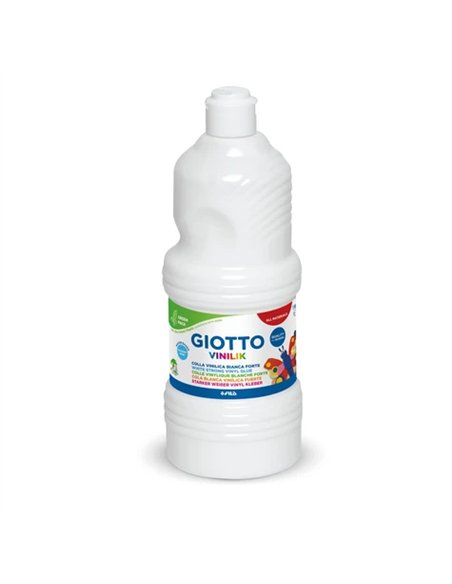 Colle vinilik blanche forte giotto sans solvant usage multi supports flacon 1kg.