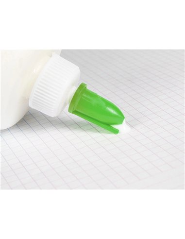 Colle vinylique liderpapel blanche travaux manuels papier autres matériaux rapide adhérence sans solvant pot 1000ml.