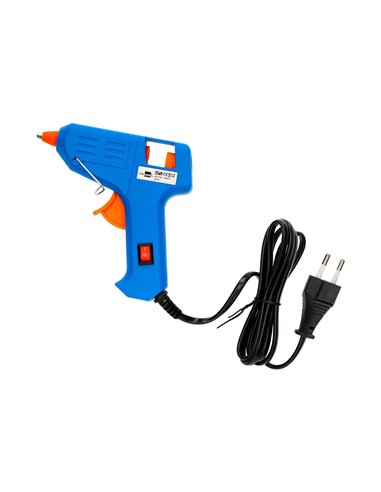 Pistolet colle liderpapel puissance 25w inclus 2 bâtons colle 7mmx100mm.