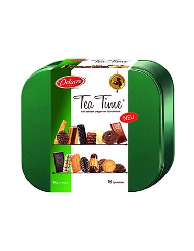 Biscuits teatime delacre boîte de 1kg.