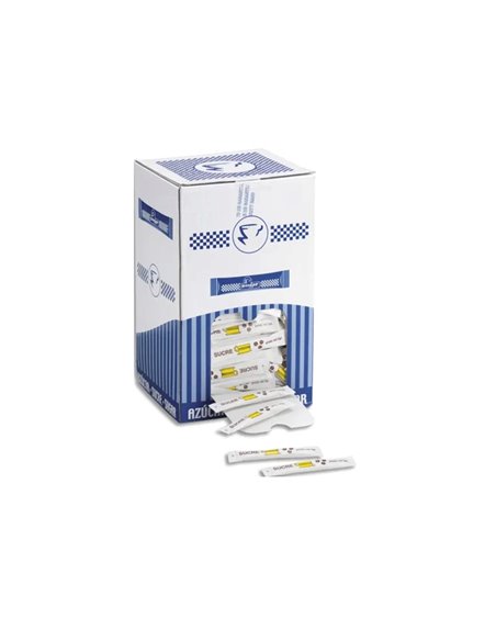 Boite distributrice buchette sucre blanc 5g 500 unites.