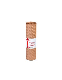 Bulle papier gpv kraft pure pate 1 couche 90gr rouleau 0,35x5m coloris brun.