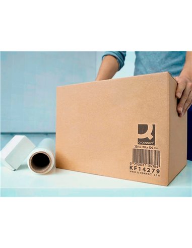 Caisse americaine q-connect carton recycle cannelure 5mm 250x150x100mm.
