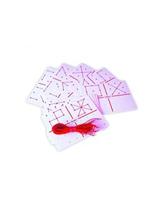 Figures a lacer henbea lacage et logique valisette cartes et elastiques 18 fiches modeles.