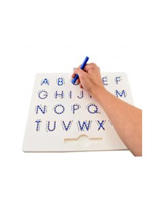 Planches a billes lettres lap apprendre a tenir un stylo 1 tableau magnetique 1 crayon aimante.