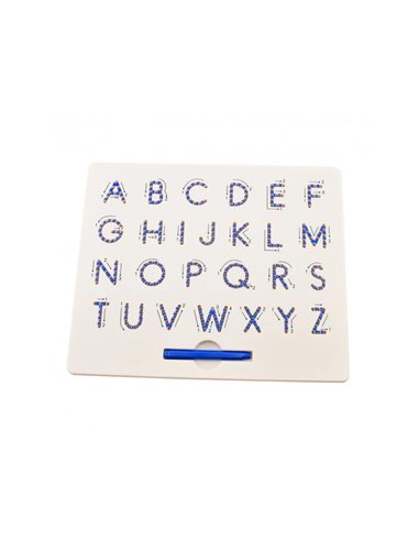 Planches a billes lettres lap apprendre a tenir un stylo 1 tableau magnetique 1 crayon aimante.