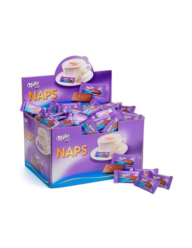 Tablette chocolat milka naps 355 pces bte/1.