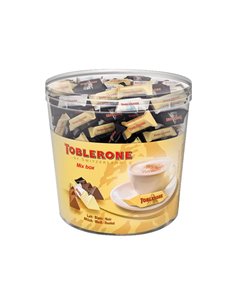 Tablette chocolat toblerone tiny 8gx113/1. 2