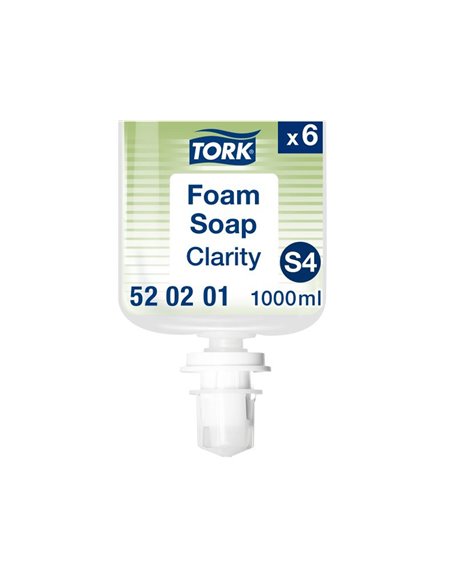 Savon tork mousse limpide mains flacon 1000ml.