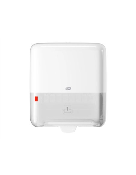 Distributeur tork matic essuie-mains h1 elevation indicateur recharge coloris blanc.