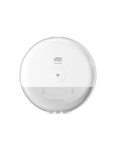 Distributeur tork smartibe papier toilette h1 mini elevation rouleau coloris blanc.