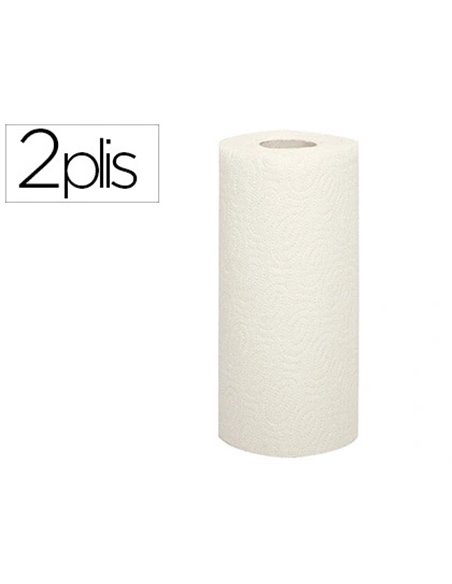 Essuie-tout tork extra-absborbant 2 plis 50f/rouleau paquet 2 rouleaux.