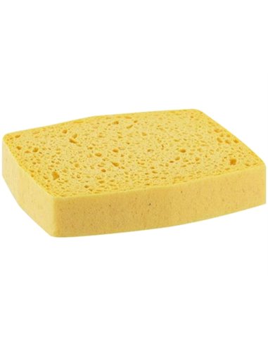 Éponge végétale nº4 résistante eau de javel grand pouvoir d'absorption lot 10 unités.