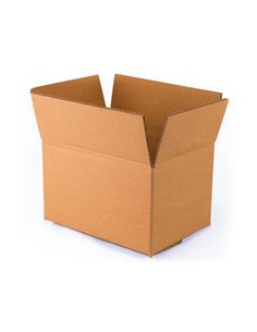 Caisse americaine q-connect encarton fond automatique cannelure 3mm 425x300x200mm montage rapide coloris kraft. 2