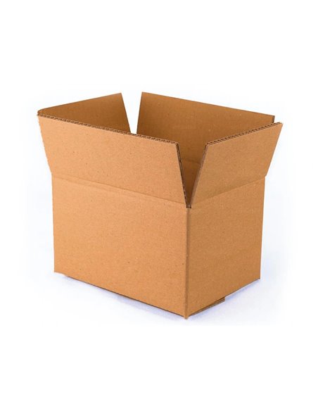 Caisse americaine q-connect encarton fond automatique cannelure 3mm 210x170x110mm montage rapide coloris kraft.