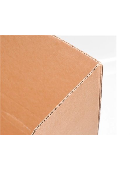 Caisse americaine q-connect encarton fond automatique cannelure 3mm 210x170x110mm montage rapide coloris kraft.