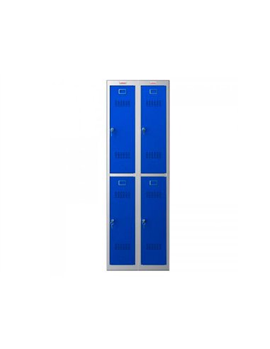Module complementaire phoenix casier personnel pl1230gbk coloris bleu.
