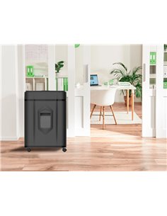 Destructeur q-connect q120 occasionnel vitesse 3.5min a4 coupe croisee 4x12 mm a4 19l 366x287x500mm 11kg. 2