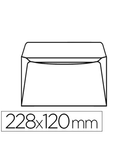 Pochette polyéthylène adhésive pac list documents 228x120mm papier dorsal kraft blanc siliconé 39g/m2 boîte 100 unités.