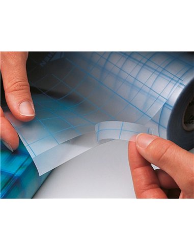 Film protecteur bio filmolux a base de polyethylene recyclable 25m x 50cm.