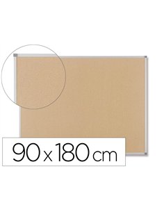 Tableau liège juvénilia cadre aluminium anodisé livré avec système d'accrochage 90x180cm.