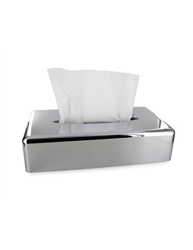 Distributeur inox pr mouchoirs.