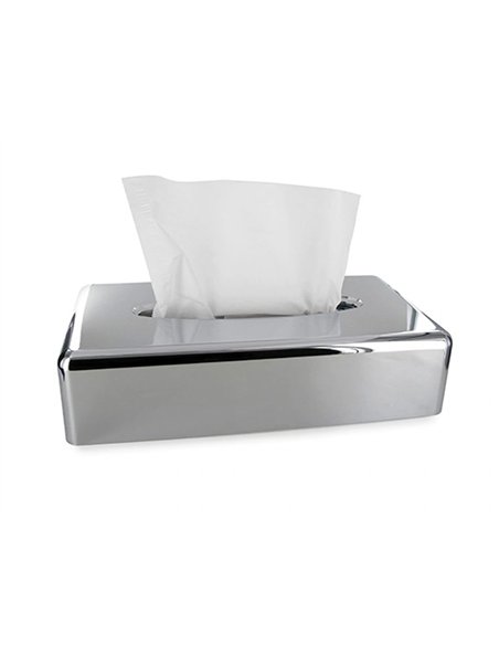 Distributeur inox pr mouchoirs.
