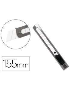 Cutter xd-c78 q-connect en metal lame large 18mm en ceramique precoupee avec curseur de blocage.