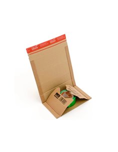 Etui expedition colompac kraft universel brun 217x155x60mm. 2