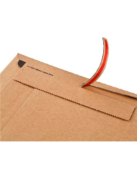 Etui expedition colompac kraft universel brun 217x155x60mm.