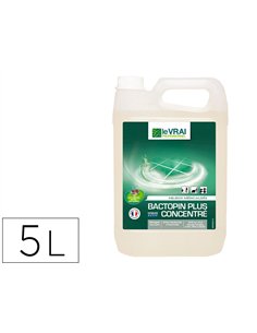 Detergent desinfectant le vrai professionnel bactopin tous types de surfaces collectivites milieux.