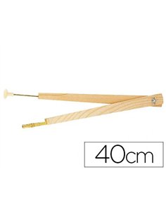 Compas bois jpc tableaux ventouse 40cm pour craie.