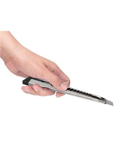 Cutter q-connect metal lame etroite etui pp.