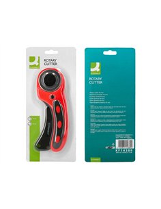 Cutter rotatif q-connect lame circulaire 45mm 22x56x165mm. 2